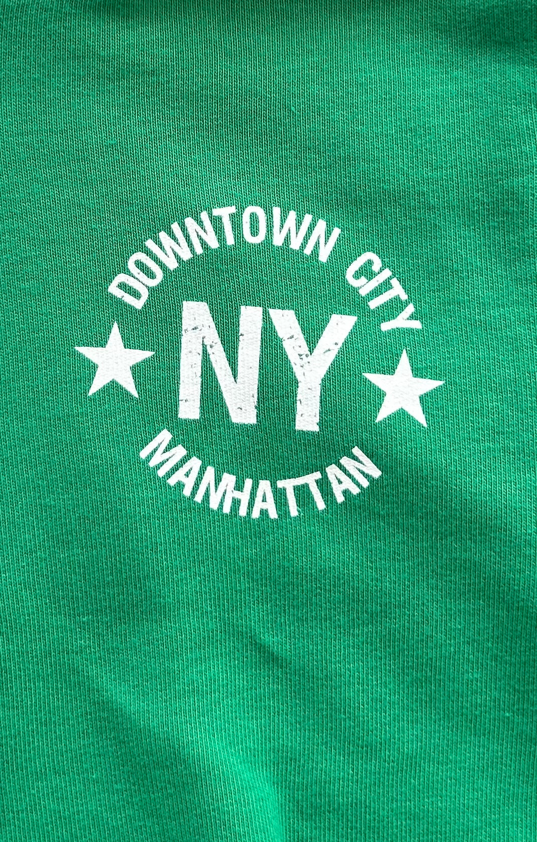 NEW YORK BASKI FERMUARLI KAPÜŞON SWEAT - 12564