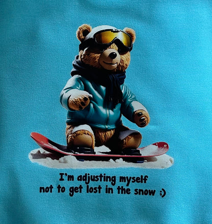 BEAR BASKILI ÇOCUK SWEAT - 12630